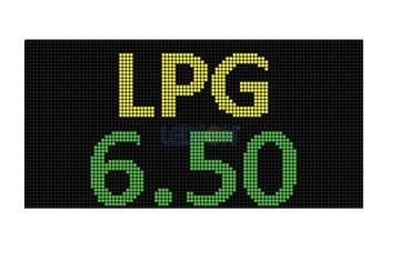 Akaryakıt Led Fiyat Panosu