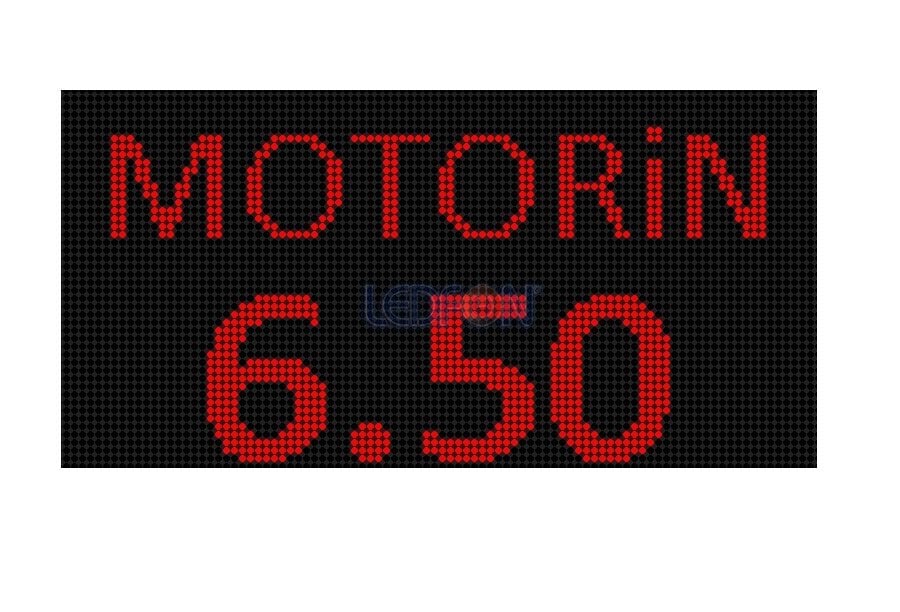 Akaryakıt Led Fiyat Panosu