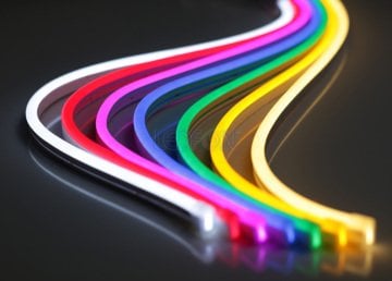 6x12mm 12V Pembe Neon Led 9W IP67