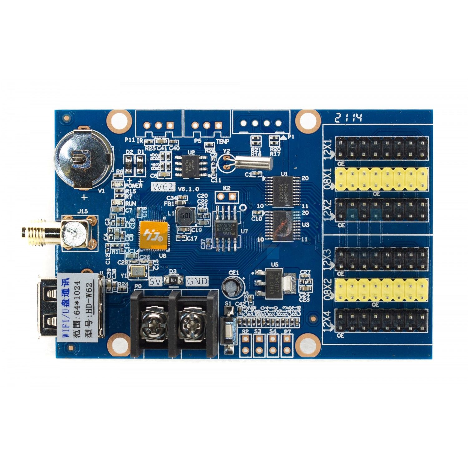 HD-W62 Wifi/Usb Led Kontrol Kartı