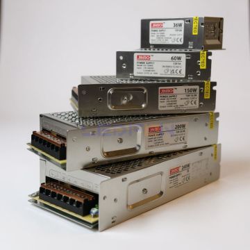 Jinbo 12V 10A 120W Metal Kalın Kasa Adaptör