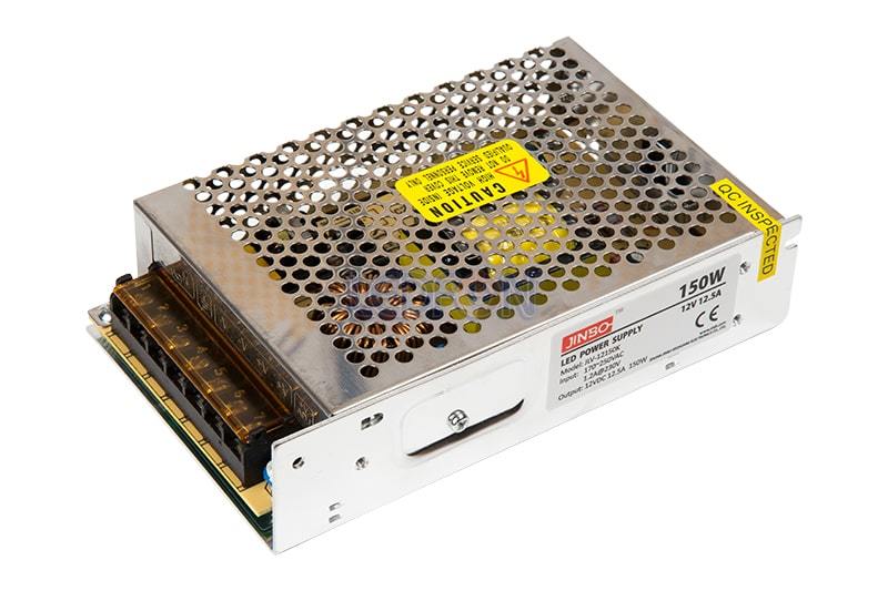 Jinbo 12V 12.5A 150W Metal Kalın Kasa Adaptör