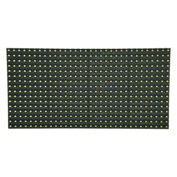 P10 Yeşil Dip Led Panel 16x32cm Dış Mekan