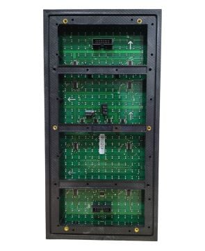 P10 Sarı Dip Led Panel 16x32cm Dış Mekan