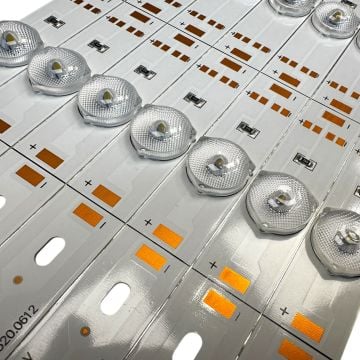 12V 6W 6 Led IP20 Bantlı Mercekli Zemin Bar Led