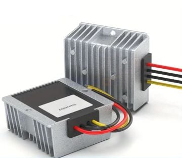 24V 12V 10A 120W Voltaj Düşürücü Alüminyum Kasa