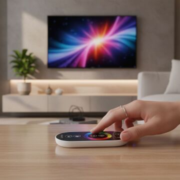 Dokunmatik Touch Kumandalı RGB Led Kontrol Cihazı 30A