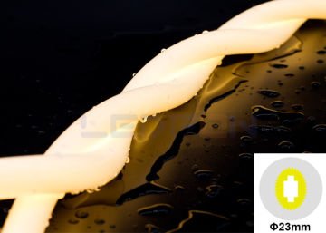 360° 24V 3000K 14W IP65 Neon Led