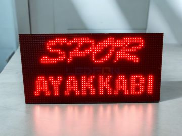 16x64 cm Led Kayan Yazı