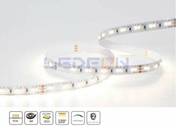 Samsung 24V 2700K-6500K CCT Tunable White Şerit Led 19.2W 120 Led/m IP20