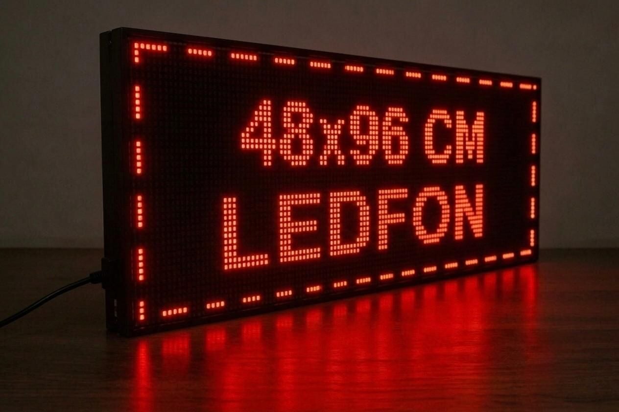 48x96 cm P10 Led Tabela