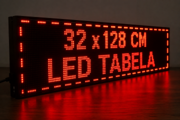 32x128 cm P10 Led Tabela