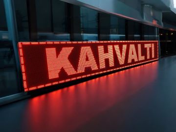 32x192 cm P10 Led Tabela