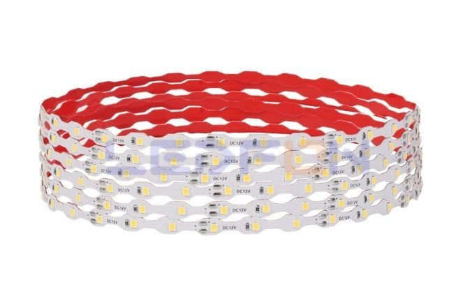 12V 6W 60 Led Zigzag 4000K Şerit Led