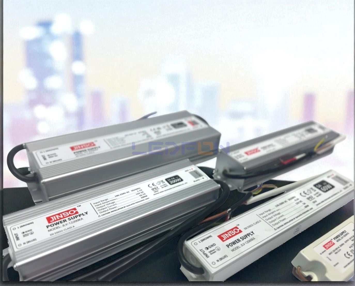Jinbo 12V 12.5A 150W IP67 Dış Mekan Güç Kaynağı