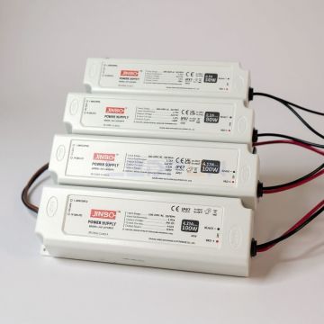 Jinbo 12V 3A 36W IP67 Dış Mekan Plastik Kasa Slim Adaptör