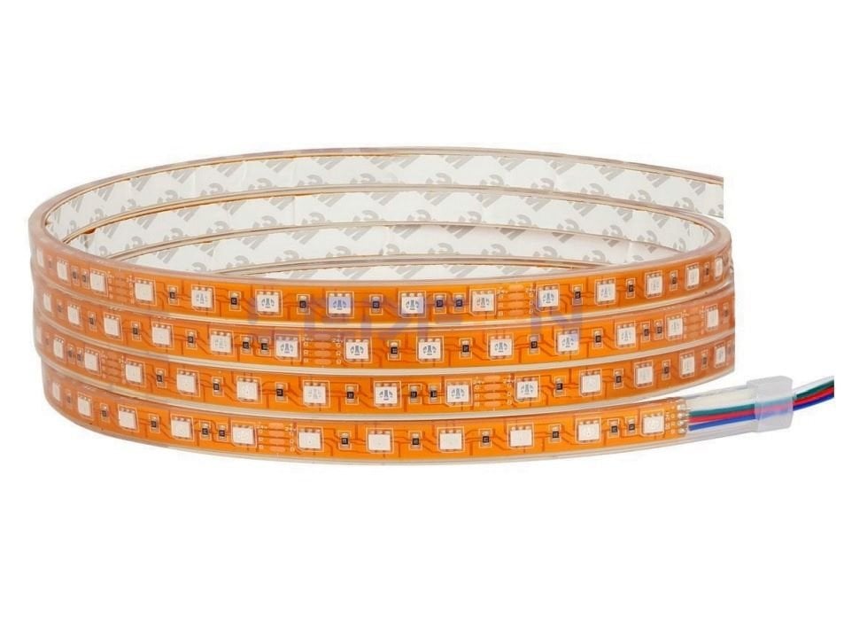 24V Su Geçirmez RGB Şerit Led 14.4W 3Çip IP68