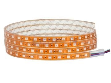 24V Su Geçirmez RGB Şerit Led 14.4W 3Çip IP68