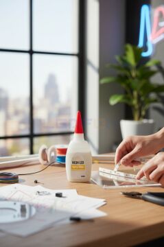 Neon Led Yapıştırıcı