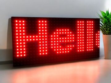 16x32 cm Led Kayan Yazı