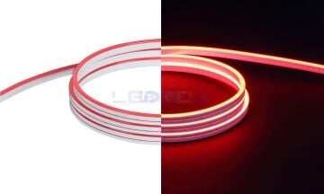 6x12mm 12V Kırmızı Neon Led 9W IP67 50M
