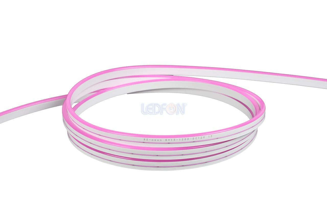 6x12mm 12V Mor Neon Led 9W IP67