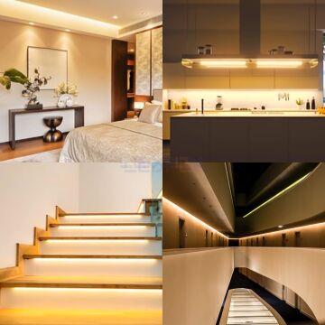 24V 2700K COB Şerit Led 10W 480 Led/m IP20