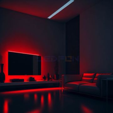 12V Kırmızı Şerit Led 14.4W Bakır PCB 3Çip IP20