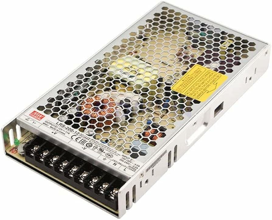 LRS-200-12 Mean Well 12V 17A 200W Güç Kaynağı