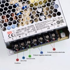Mean Well LRS-150-12 | 12V 12.5A 150W LED Güç Kaynağı