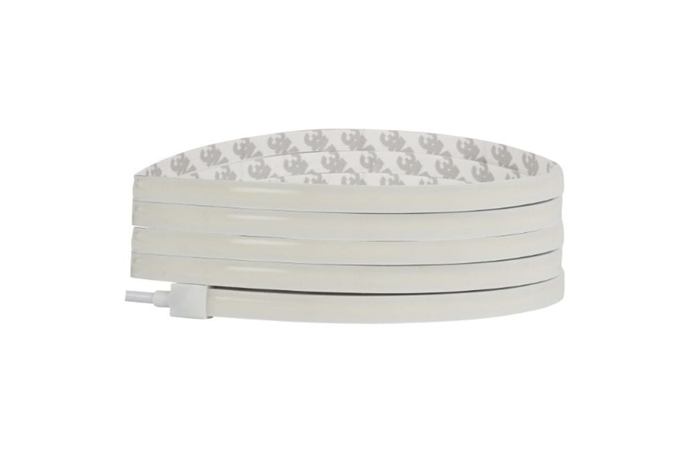 24V Silikonlu Sarı COB Şerit Led 10W 480Led/mt IP67