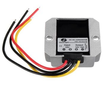 24V 12V 10A 120W Voltaj Düşürücü Alüminyum Kasa