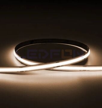12V 3000K COB Şerit Led 10W 480Led IP20