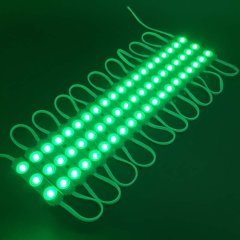 12V Plus IP67 1.5W Yeşil Modül Led