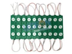 12V Plus IP67 1.5W Yeşil Modül Led