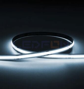 12V 6000K COB Şerit Led 10W 480Led/mt IP20