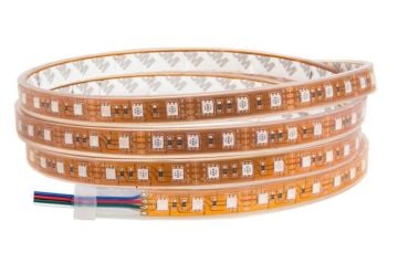 12V Su Geçirmez RGB Şerit Led 14.4W 3 Çip IP68
