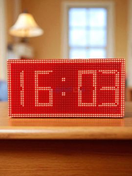 16x32 cm P10 Dijital Led Saat