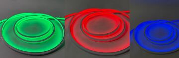 10x10mm 24V RGB Neon Led 14.4W IP67