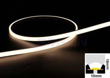 10x10mm 24V RGB Neon Led 14.4W IP67