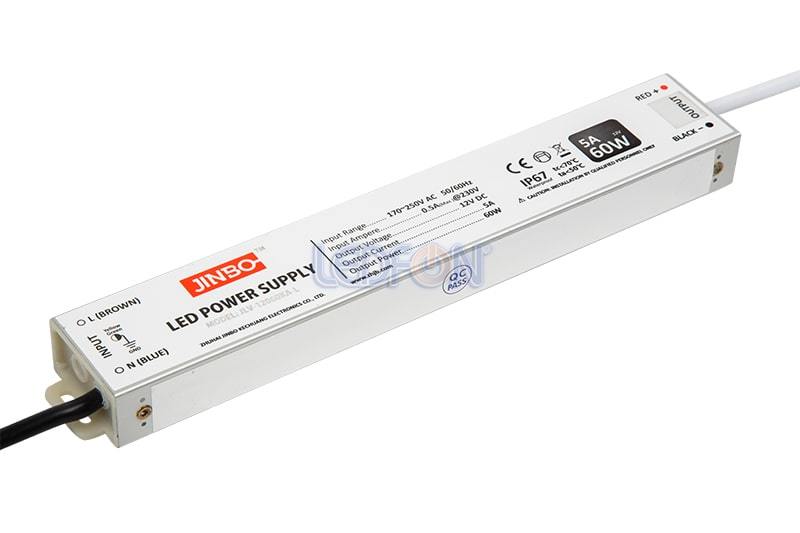 Jinbo 12V 5A 60W IP67 Dış Mekan Güç Kaynağı
