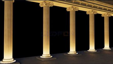 24V RGBWW Esnek Modül Led Wallwasher 36W IP67