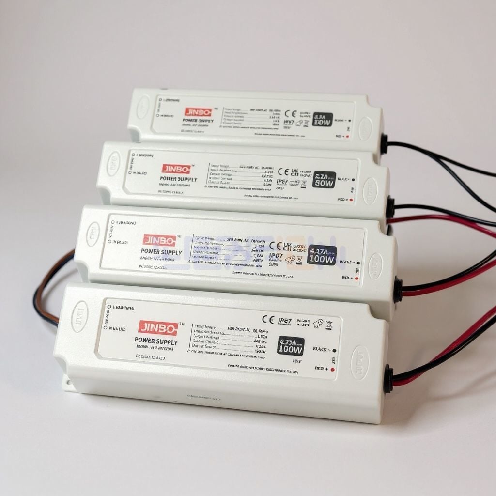 Jinbo 24V 2.5A 60W IP67 Dış Mekan Güç Kaynağı