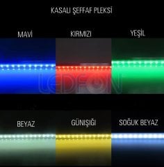 24V Kasalı 3000K Günışığı Çubuk Bar Led 100cm