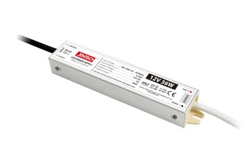 Jinbo 24V 1.5A 36W IP67 Dış Mekan Alüminyum Kasa Güç Kaynağı