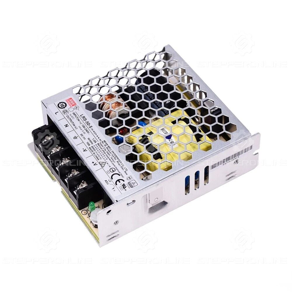LRS 50-5 Mean Well 5V 10A 50W Güç Kaynağı