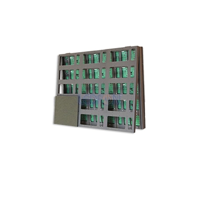 80x96 cm Çift Taraflı P10 CNC Kasa