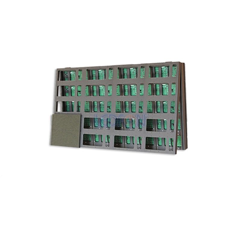 80x128 cm Çift Taraflı P10 CNC Kasa