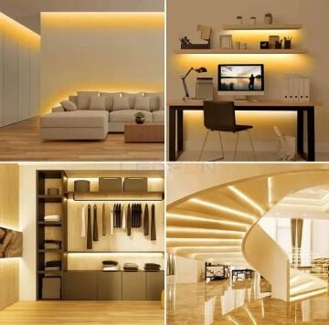 Samsung 12V 3000K Şerit Led 16W 120 Led IP20