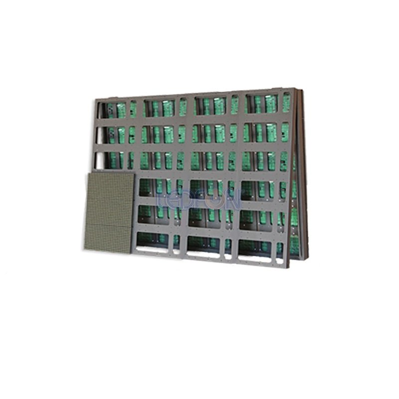 96x128 cm Çift Taraflı P10 CNC Kasa